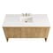 James Martin Vanities Hudson 60in Single Vanity Cabinet, Light Natural Oak 435-V60S-LNO - alternate 3